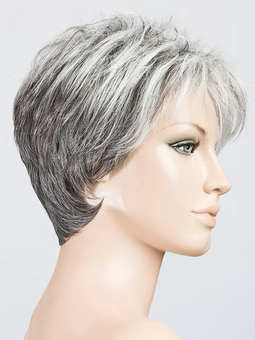 SALT/PEPPER MIX | 44.61.39 | Dark Brown & 35% Grey blend w/Pure White Highlights