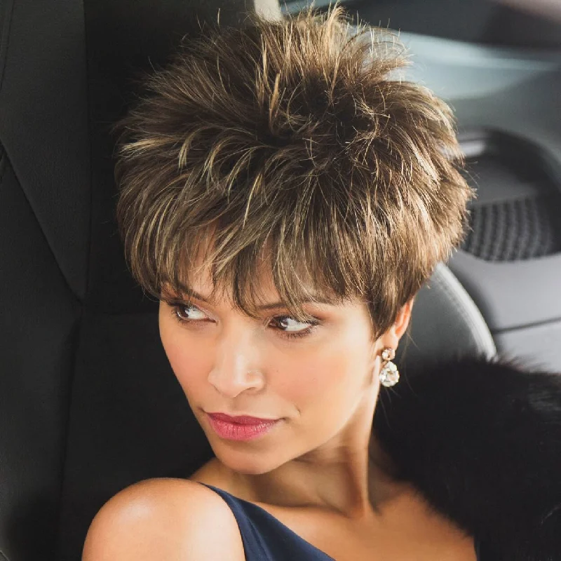 Layered wigs for a business - professional appearanceBrady by Noriko (Lace Front Wig) Layered wigs for a business - professional appearanceBrady by Noriko (Lace Front Wig)