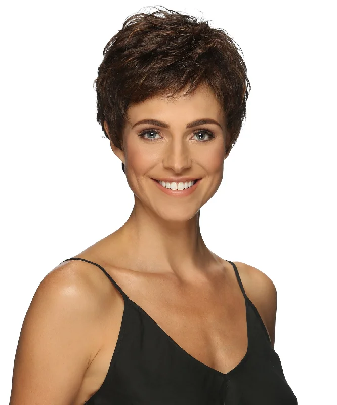 Green - tinted elf wig for a nature - inspired costumeCharlee by Estetica | Synthetic Wig Green - tinted elf wig for a nature - inspired costumeCharlee by Estetica | Synthetic Wig