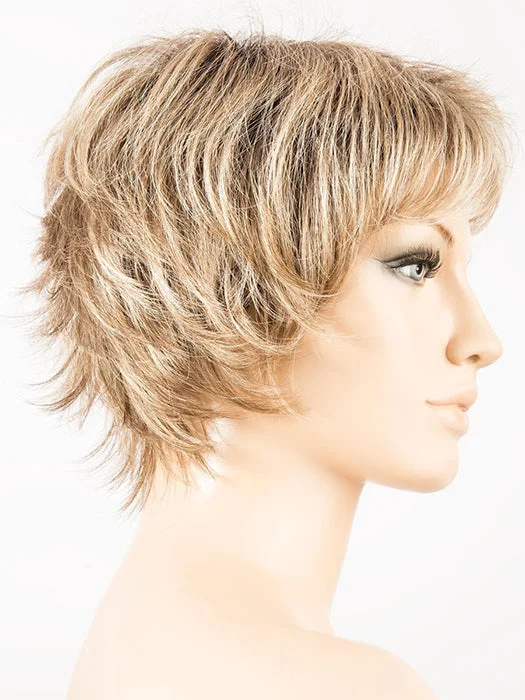 SAND ROOTED | Light Brown. Medium Honey Blonde and Light Golden Blonde blend with Dark Roots