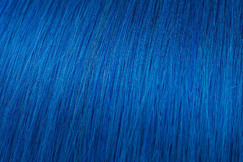 Clip - in hair extensions with a middle - part for a classic and elegant styleClip In Extensions: Blue Clip - in hair extensions with a middle - part for a classic and elegant styleClip In Extensions: Blue