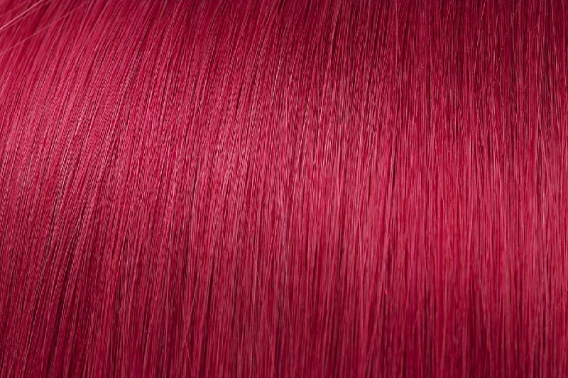 Human - hair clip - in hair extensions for a natural and luxurious lookClip In Extensions: Burgundy Human - hair clip - in hair extensions for a natural and luxurious lookClip In Extensions: Burgundy