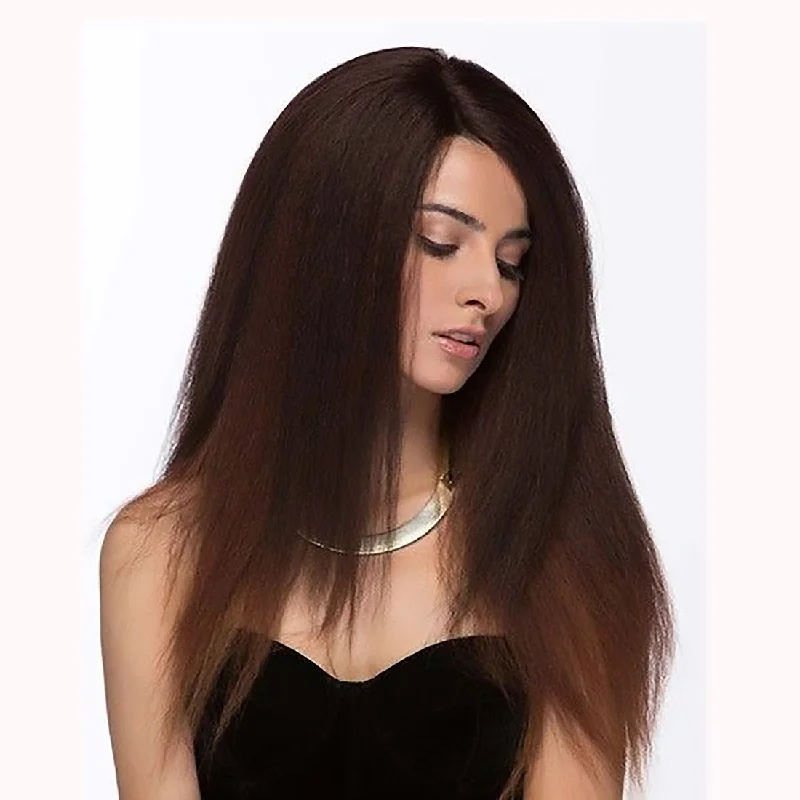 Clip - in hair extensions in a jet - black color for a classic and timeless appearanceCoarse Straight Kinky Straight Clip-in Virgin Human Hair Extensions Clip - in hair extensions in a jet - black color for a classic and timeless appearanceCoarse Straight Kinky Straight Clip-in Virgin Human Hair Extensions