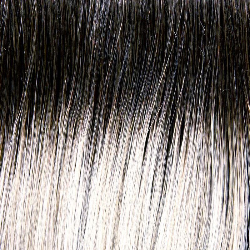 56/60/R8 | 2 Tone Grey Rooted Medium Brown