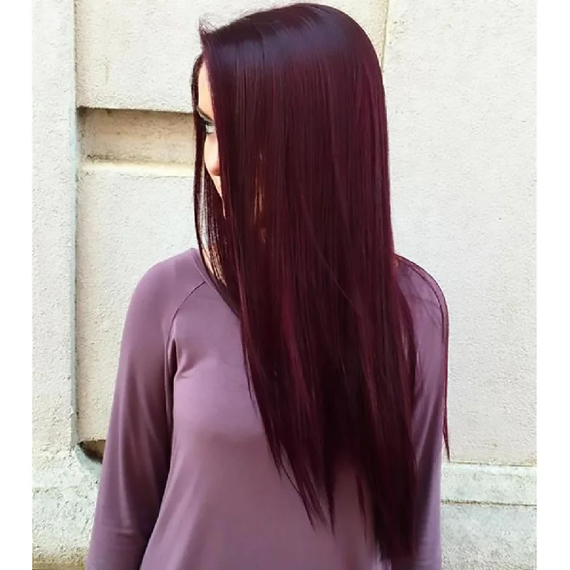 Clip - in hair extensions with a side - part for a more flattering look180 Gram 24" 26" Straight Clip in Hair Extensions Human Hair Brazilian Virgin Hair Double Weft Full Head Straight 7 Pieces/set Clip - in hair extensions with a side - part for a more flattering look180 Gram 24" 26" Straight Clip in Hair Extensions Human Hair Brazilian Virgin Hair Double Weft Full Head Straight 7 Pieces/set