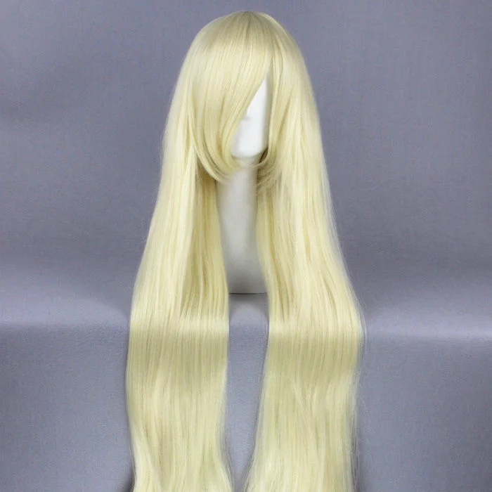 Curly wig in a platinum - blonde color for a bold and trendy lookCosplay Wig - Kagerou Project - Kozakura Mari Curly wig in a platinum - blonde color for a bold and trendy lookCosplay Wig - Kagerou Project - Kozakura Mari