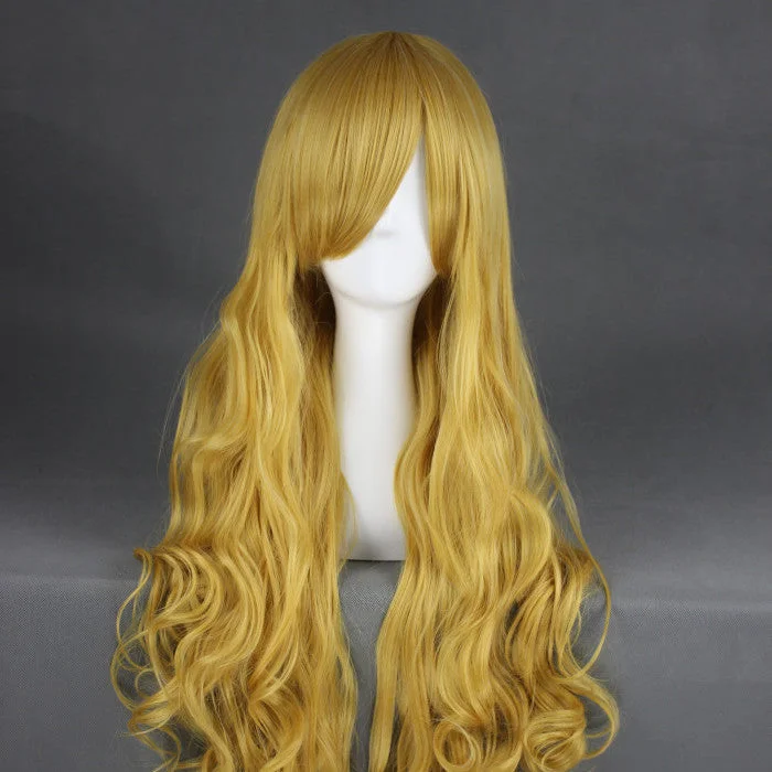 Curly wig with a honey - blonde color for a warm and sunny appearanceCosplay Wig - Touhou Project - Watatsuki No Toyohime Curly wig with a honey - blonde color for a warm and sunny appearanceCosplay Wig - Touhou Project - Watatsuki No Toyohime