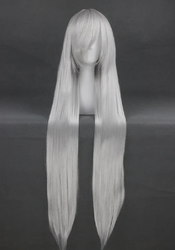 Curly wig with a wavy fringe for a soft and feminine lookCosplay Wig - Vocaloid - Yowane Haku Curly wig with a wavy fringe for a soft and feminine lookCosplay Wig - Vocaloid - Yowane Haku