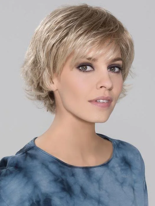 Wavy wig with a water - wave texture for a unique and stylish choiceDate Large | Synthetic Wig (Mono Crown) Wavy wig with a water - wave texture for a unique and stylish choiceDate Large | Synthetic Wig (Mono Crown)