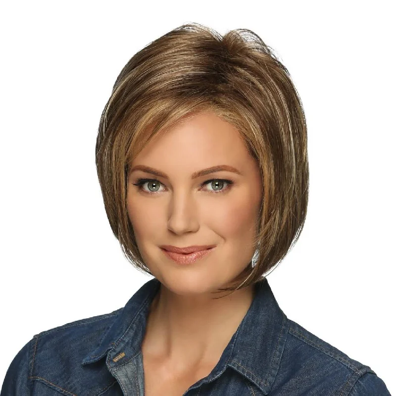Layered wigs with thick layers for added volumeDeena by Estetica (Lace Front Wig)
