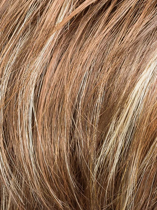 Tobacco Rooted | 8.27.26 | Medium Brown Dark Strawberry Blonde & Light Golden Blonde Blend w/Dark Shaded Roots