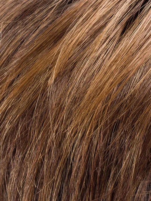 Chocolate Rooted | 830.27.33 | Medium Brown Light Auburn Dark Strawberry Blonde & Dark Auburn Blend w/Dark Shaded Roots