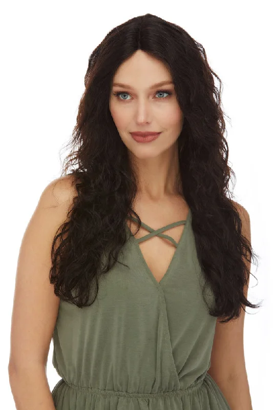 Curly wig with a silk - base cap for a comfortable and smooth feelDenise <br>Remy Human Hair Lace Front Wig Curly wig with a silk - base cap for a comfortable and smooth feelDenise <br>Remy Human Hair Lace Front Wig
