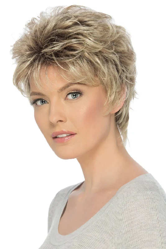 Heat - resistant short wig for easy styling with hot toolsEstetica Wigs - Christa
