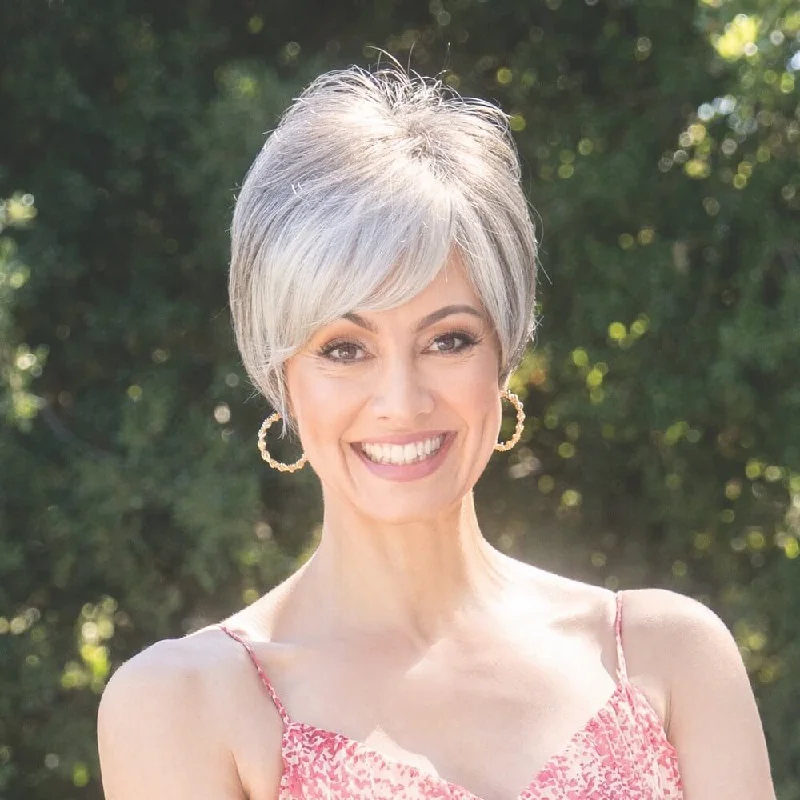 Layered wigs with thin layers for a delicate lookEva by Noriko (Basic Cap Wig)