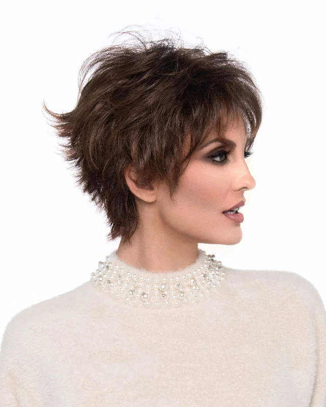 Synthetic elf wig that's heat - resistant for stylingFlame Wig by Envy | Human Hair / Synthetic Blend Synthetic elf wig that's heat - resistant for stylingFlame Wig by Envy | Human Hair / Synthetic Blend