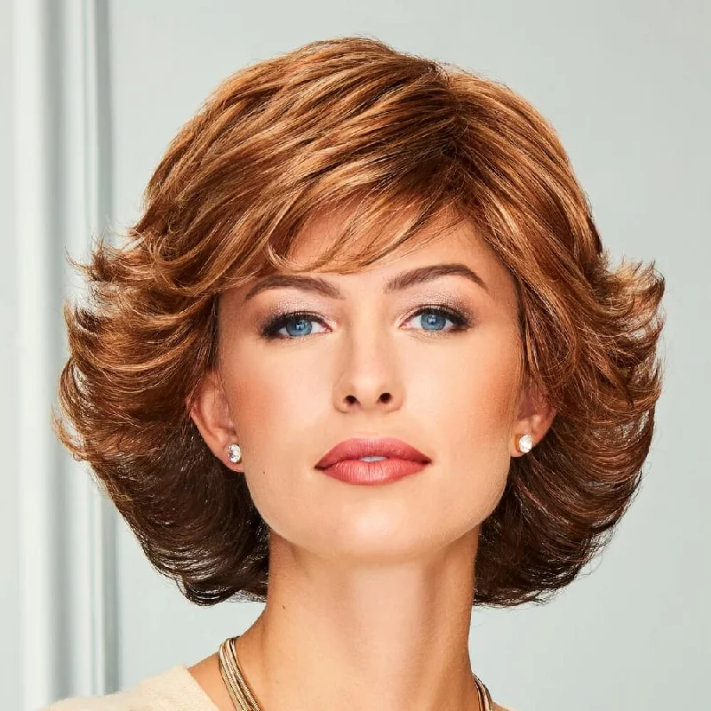Wig with bangs for a steampunk styleFortune by Gabor (Basic Cap Wig)