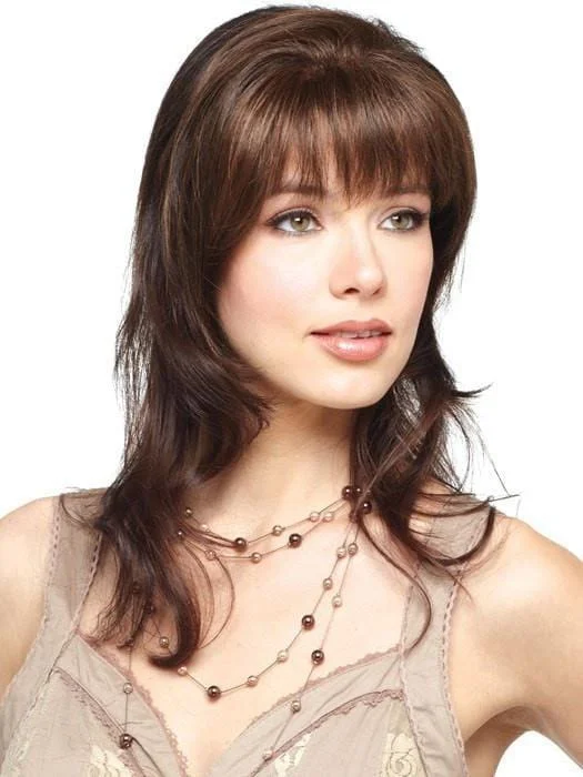 Gray wig pieces for a mature and stylish lookFringe Flair