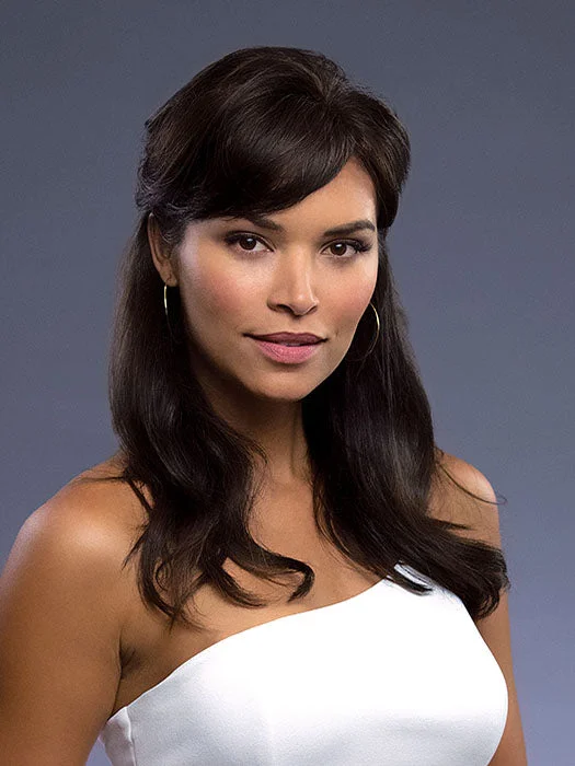 Straight wig pieces for a sleek appearancefringe flair