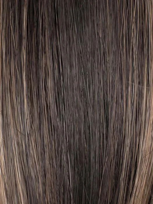 MOCCA-ROOTED | Medium Brown and Lightest Brown with Dark Strawberry Blonde Blend and Shaded Roots