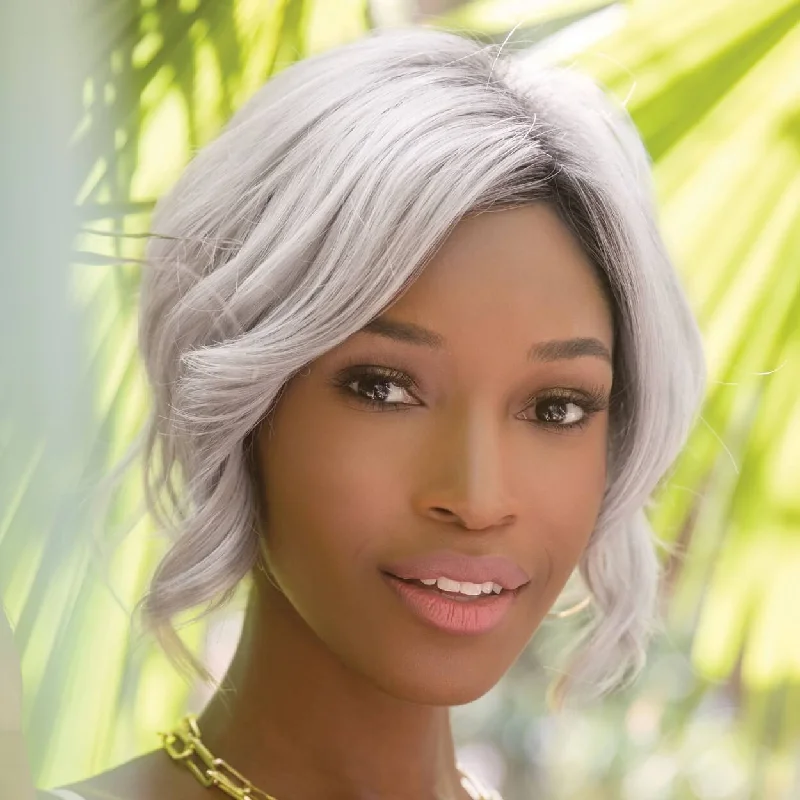 Wig with bangs made of heat - resistant synthetic fiberHallie by Orchid (Lace Front Wig) Wig with bangs made of heat - resistant synthetic fiberHallie by Orchid (Lace Front Wig)