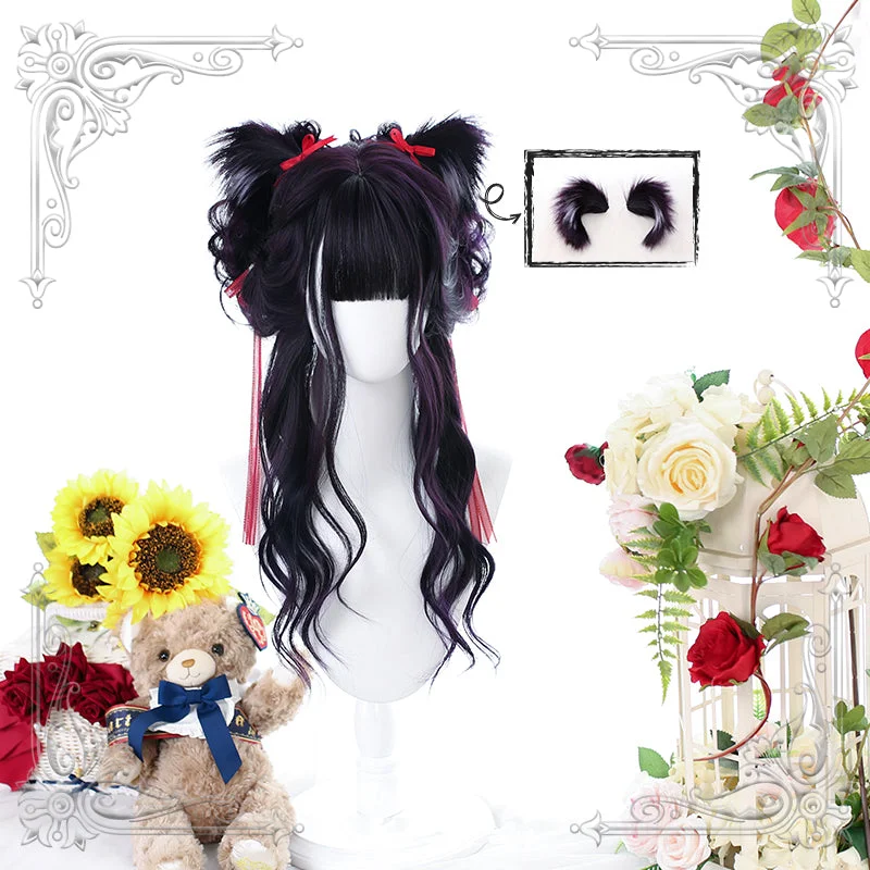 Curly wig with a 220 - density for an extra - full appearanceHarajuku lolita long curly wig yv43178 Curly wig with a 220 - density for an extra - full appearanceHarajuku lolita long curly wig yv43178