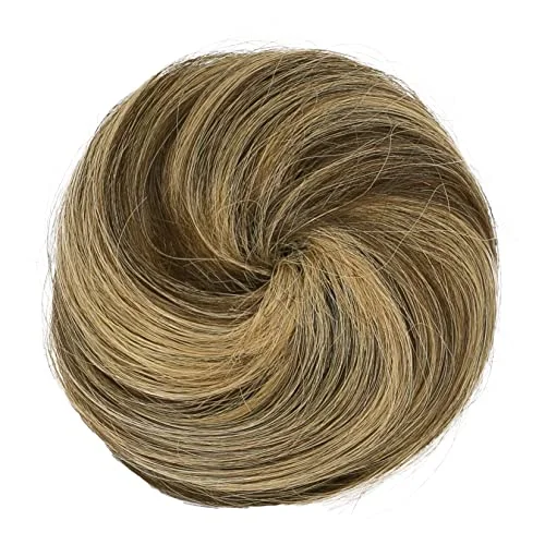 Hair buns for winter holiday partiesHuman Hair Bun Topknot