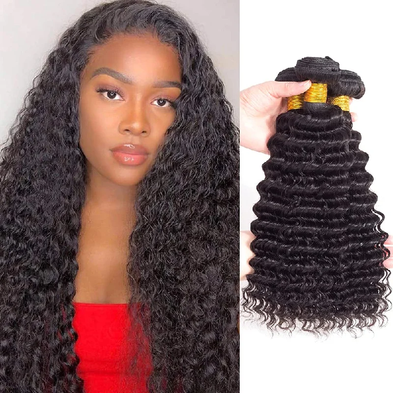 Human - hair wavy wig for a natural and luxurious feelHuman Hair Cuticle Aligned Virgin Hair Mink Deep Wave Extensions Human - hair wavy wig for a natural and luxurious feelHuman Hair Cuticle Aligned Virgin Hair Mink Deep Wave Extensions