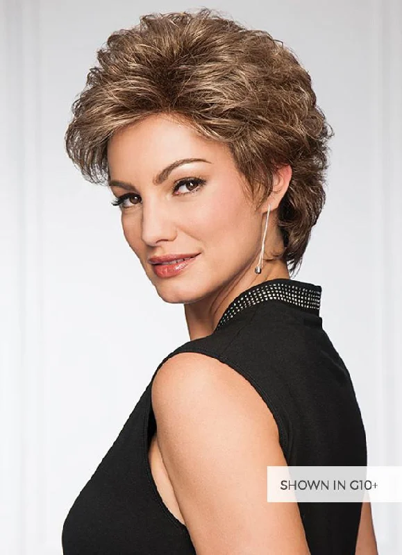 Adjustable - cap short wig for a customized and comfortable fitINSTINCT