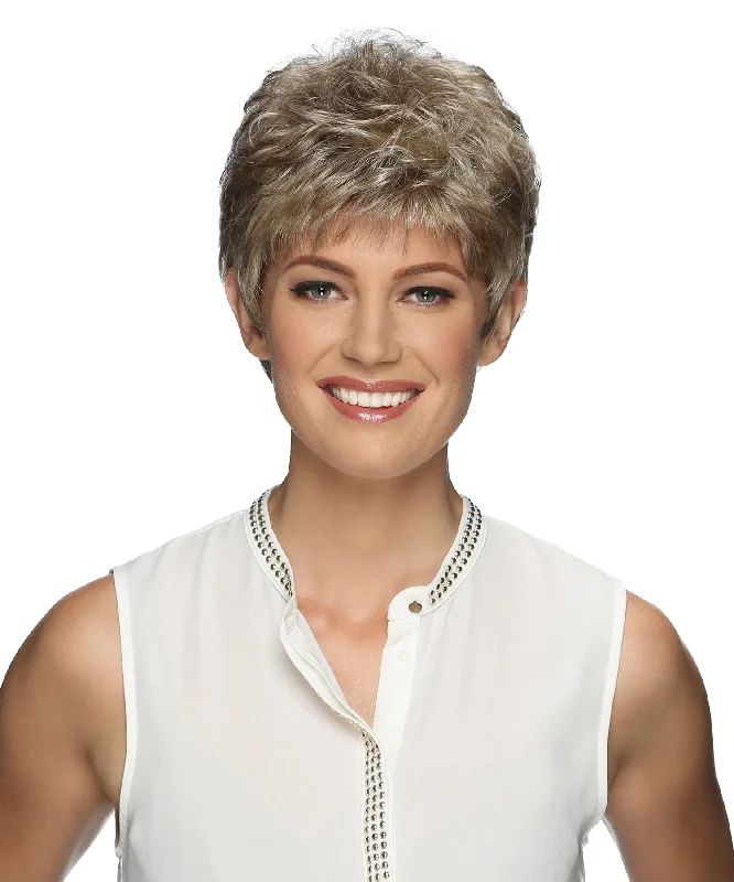 Elf wig with silver highlights for a magical touchJamie Wig by Estetica | Synthetic Fiber Wig Elf wig with silver highlights for a magical touchJamie Wig by Estetica | Synthetic Fiber Wig