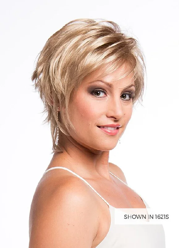 Short wig with a pixie cut for a bold and edgy lookKENZI