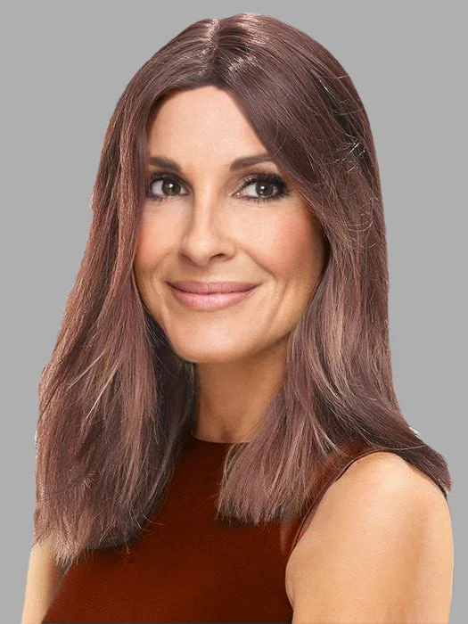 Wig pieces for a runway modelLong Straight Natural Synthetic Hair Topper (Mono Top) By imwigs® Wig pieces for a runway modelLong Straight Natural Synthetic Hair Topper (Mono Top) By imwigs®