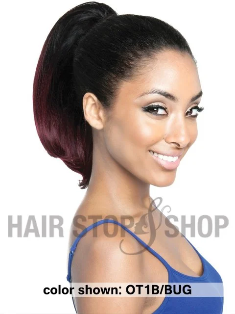 Hair buns with a hairpin decorationMane Concept Wrap-n-Tie Drawstring - BOB WNT 12 (BOBWNT12)