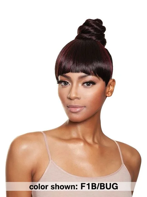 Sleek hair buns suitable for formal eventsMane Concept YellowTail Bang Bun - CRONUT YTBB05 Sleek hair buns suitable for formal eventsMane Concept YellowTail Bang Bun - CRONUT YTBB05