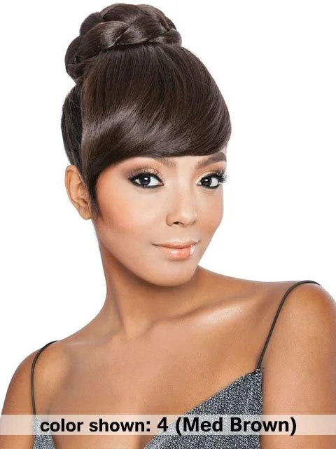 Hair buns for a senior - citizens' eventMane Concept YellowTail Bang Bun - CRULLER YTBB02 Hair buns for a senior - citizens' eventMane Concept YellowTail Bang Bun - CRULLER YTBB02