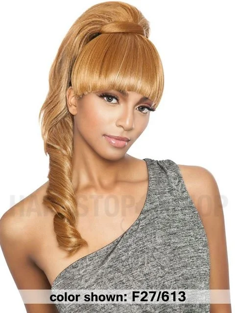Hair buns for a runway modelMane Concept YellowTail BangTail JENEE PonyTail 20 YTBT03 Hair buns for a runway modelMane Concept YellowTail BangTail JENEE PonyTail 20 YTBT03