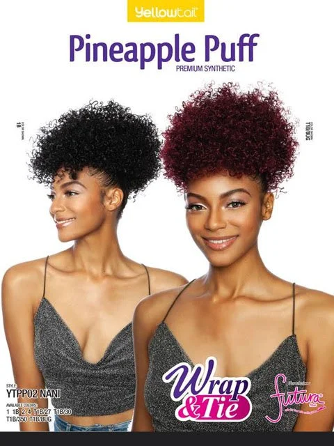 Hair buns for a photoshoot in a natural settingMane Concept YellowTail Pineapple Purple NANI WNT PonyTail YTPP02 Hair buns for a photoshoot in a natural settingMane Concept YellowTail Pineapple Purple NANI WNT PonyTail YTPP02