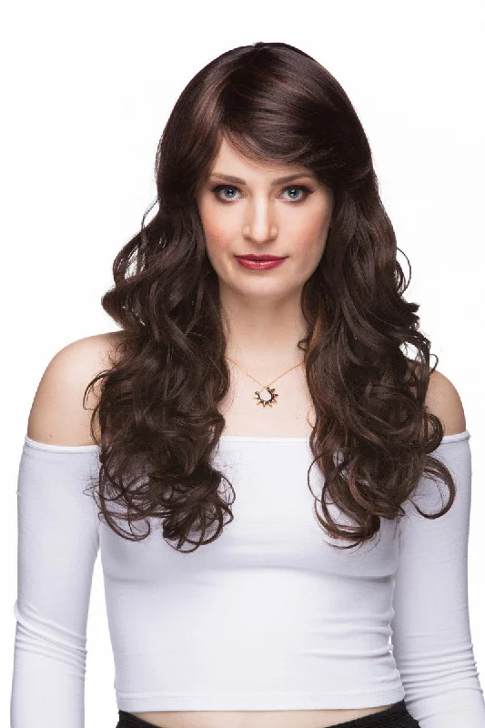 Curly wig with a silk - base cap for a comfortable and smooth feelEverly <br>Synthetic Wig Curly wig with a silk - base cap for a comfortable and smooth feelEverly <br>Synthetic Wig