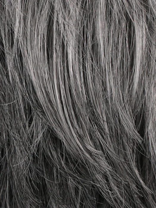 92 | Moonlight | Pure White w/ 5% Med Brown Front. Grey w/ 30% Med Brown Middle & Dk Brown w/ 65% Grey Nape