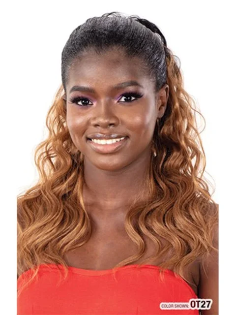 Hair buns for a night out at the clubModel Model Drawstring Ponytail - FIESTA GIRL