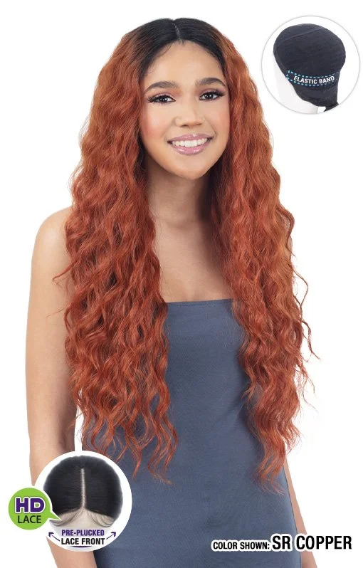 Human - hair curly wig with a bouncy and natural movementModel Model Gardenia HD Lace Wig Azalea Human - hair curly wig with a bouncy and natural movementModel Model Gardenia HD Lace Wig Azalea
