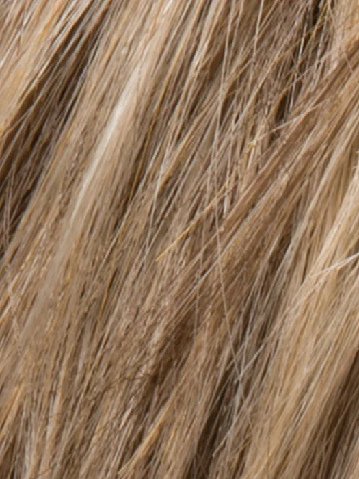 Dark Sand Rooted | Light Brown base with  Lighest Ash Brown and Medium Honey Blonde blend and Dark Roots