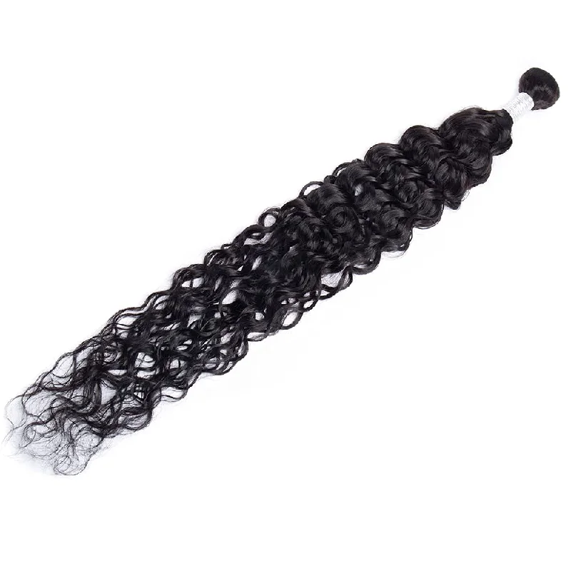 Human - hair wavy wig for a natural and luxurious feelNatural Water Wave Bundle 12A Grade Unprocessed Virgin Human Hair Human - hair wavy wig for a natural and luxurious feelNatural Water Wave Bundle 12A Grade Unprocessed Virgin Human Hair