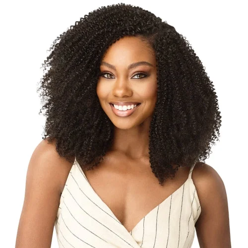 Synthetic clip - in hair extensions with a heat - resistant formula for easy stylingOutre Big Beautiful Human Hair Blend Clip In (9pcs) 4C COILY FRO Synthetic clip - in hair extensions with a heat - resistant formula for easy stylingOutre Big Beautiful Human Hair Blend Clip In (9pcs) 4C COILY FRO