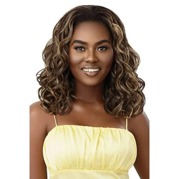 Adjustable - cap half wig for a comfortable fitOutre Converti Cap Synthetic Hair Wig - CHARMING WAVES Adjustable - cap half wig for a comfortable fitOutre Converti Cap Synthetic Hair Wig - CHARMING WAVES