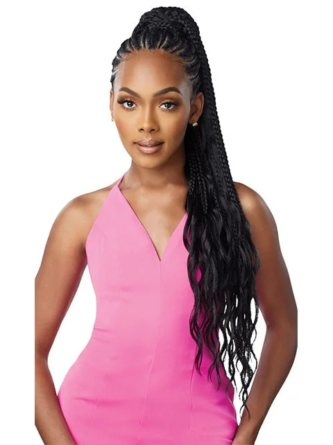 Hair buns for a junior - bridesmaid hairstyleOutre Pretty Quick Pony Ponytail - BOHO BOX BRAID 32 Hair buns for a junior - bridesmaid hairstyleOutre Pretty Quick Pony Ponytail - BOHO BOX BRAID 32