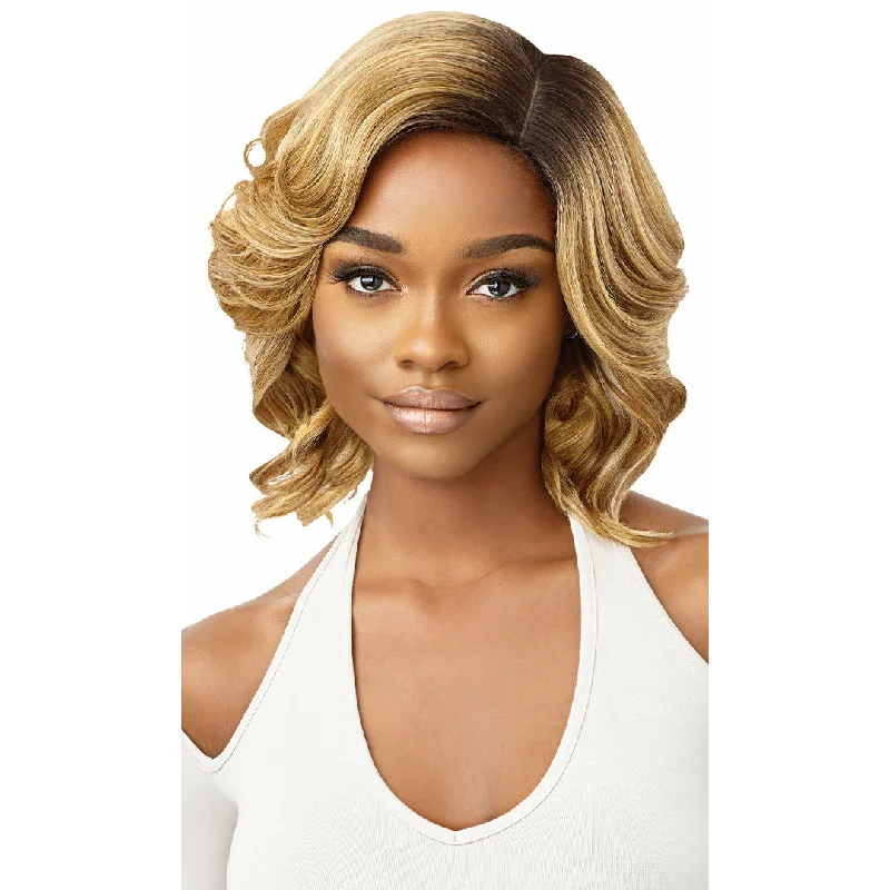 Platinum - blonde short wig for a trendy and eye - catching styleOutre WIGPOP Synthetic Wig - Joyana (DR4/SANDY BLONDE, DR CARAMEL & DR RED VELVET only) Platinum - blonde short wig for a trendy and eye - catching styleOutre WIGPOP Synthetic Wig - Joyana (DR4/SANDY BLONDE, DR CARAMEL & DR RED VELVET only)