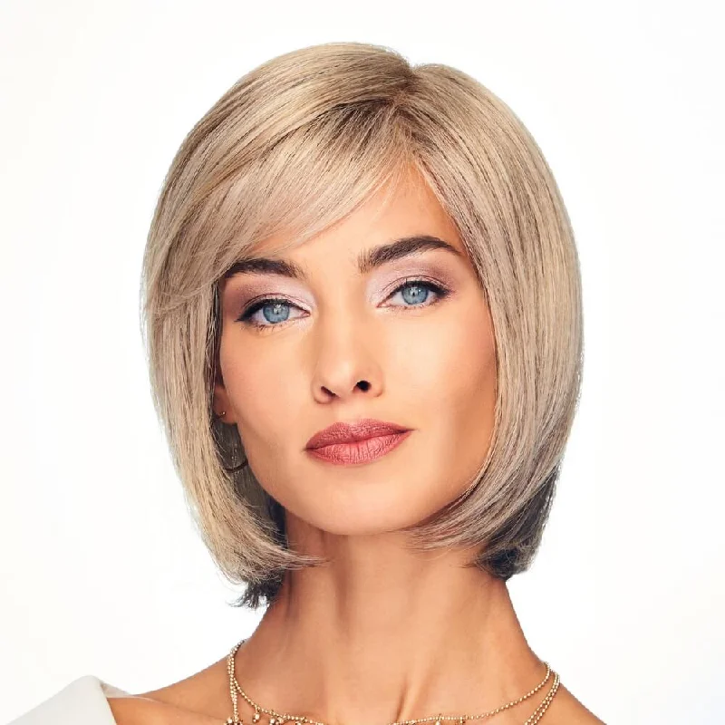 Wig with bangs for daily wearParadox by Gabor (Lace Front-Hand Tied Top Wig)