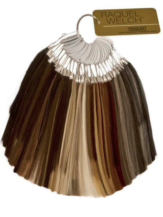 Wig with fringed bangs for a bohemian styleRaquel Welch Tru2Life Color Ring