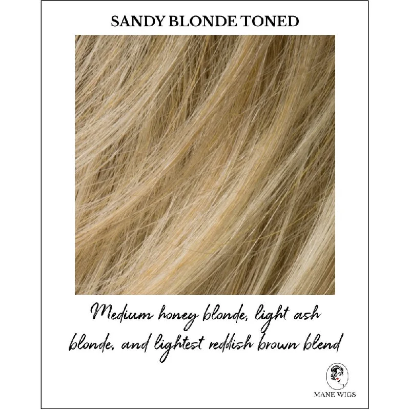 Sandy Blonde Toned